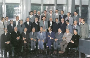 Professoren der Montanuniversität Leoben im Studienjahr 1975/76 Professoren der Montanuniversität Leoben im Studienjahr 1975/76