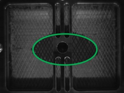 exemplarisches Messbild mit einem an die Fließfront angepassten, elliptischen Geometriemodell © Department Kunststofftechnik ISO-Norm_Abbildung1_1__4___web