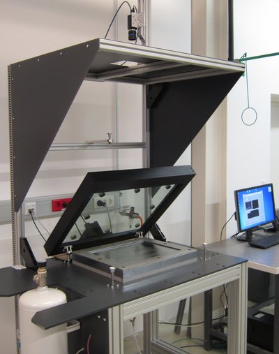 Optisches Permeameter am Lehrstuhl © Department Kunststofftechnik ISO-Norm_Abbildung1_1__3___web